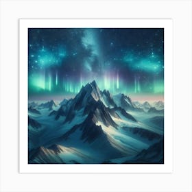 Aurora Borealis Art Print