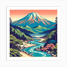 Mt Fuji 1 Art Print