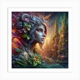 Fantasy Painting Art Print