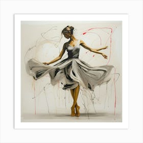 Ballerina 1 Art Print