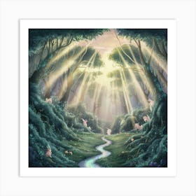 Fairytale Forest Art Print