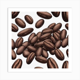 Coffee Beans 241 Art Print