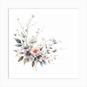 Flower of Ikebana 3 Art Print