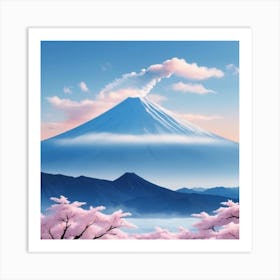 Mt Fuji 3 Art Print