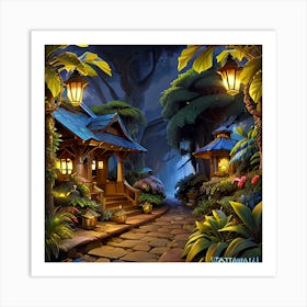 Botanical Gardens 10 Art Print