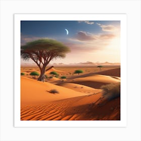 Sahara Desert 175 Art Print