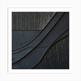 Wavy Lines 1 Art Print