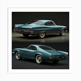 Chevrolet Corvette Art Print