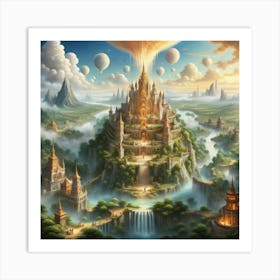 Fantasy World Art Print