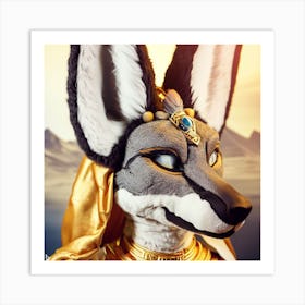 Egyptian Fox 1 Art Print