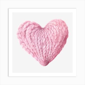 Pink Heart 1 Art Print