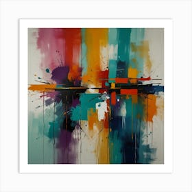 Abstract Painting 11 Art Print