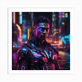 Cyborg Art Print