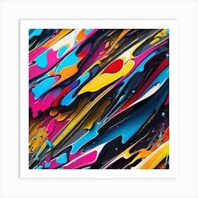 Abstract Painting 107 Art Print