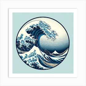 Great Wave Off Kanagawa 2 Art Print