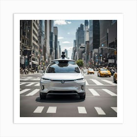 Self - Driving Car 3 Art Print