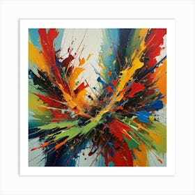 Abstract Painting 23 Art Print