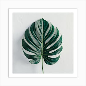 Monstera Leaf 3 Art Print