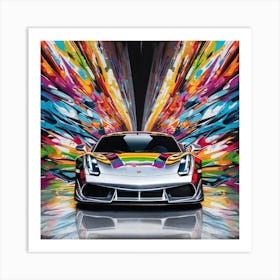 'Ferrari 458 Italia' 1 Art Print