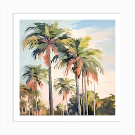 Palm Trees 1 Art Print