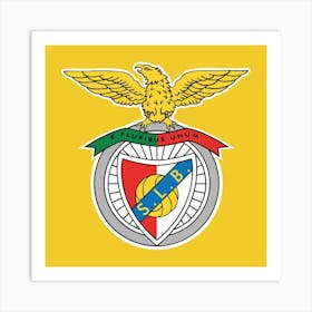 S.L. Benfica Logo Wall Art 8 Art Print