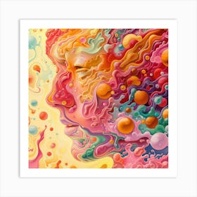 Psychedelic Art Art Print