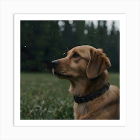 Golden Retriever 12 Art Print