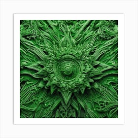 'Green' Art Print