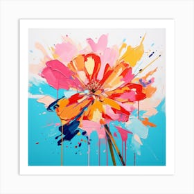 Blooming Flower Art Print