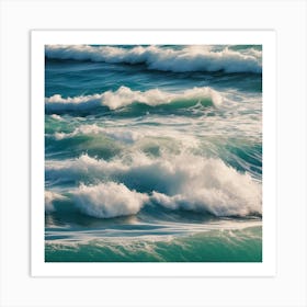 Ocean Waves Art Print