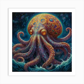 Octopus Art Print