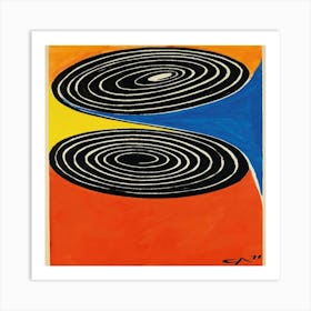 Reversing Spiral (1971) Art Print