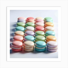 Macarons 4 Art Print