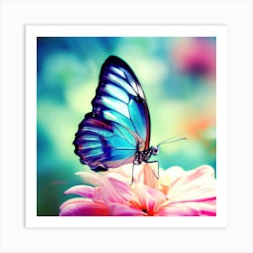 Butterfly 6 Gigapixel Hq Scale 6 00x Art Print