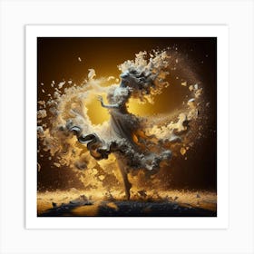 Dancer In The Dust Art Print