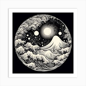 Great Wave 46 Art Print