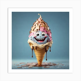 Fun character 5 Art Print