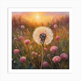 Dandelion 3 Art Print