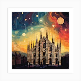 Milan Cathedral Art Print