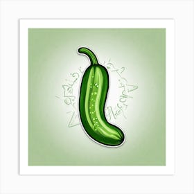 Pickle 6 Art Print