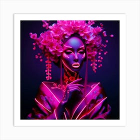 Glow In The Dark Art Art Print