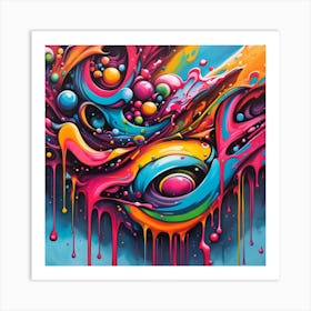 Psychedelic Art 5 Art Print