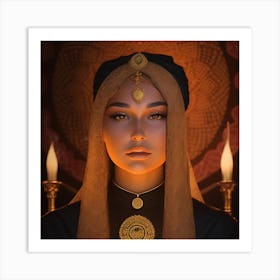 Egyptian Beauty 1 Art Print