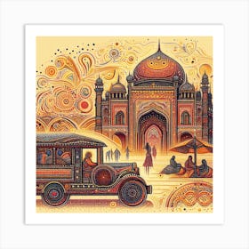 Taj Mahal Art Print