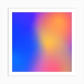 Abstract Blurred Background 9 Art Print