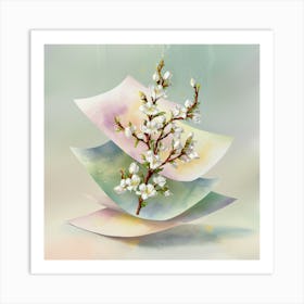 Cherry Blossoms Art Print