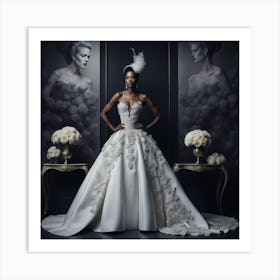 Wedding Dress 20 Art Print