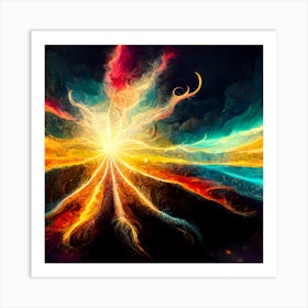 Explosion Art Print