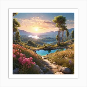 Beautiful Landscape 1 Art Print