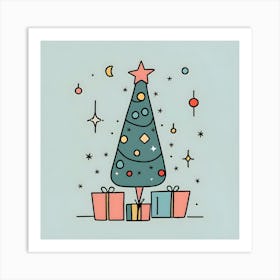 Christmas Tree 2 Art Print